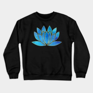 Flower of Life blue Crewneck Sweatshirt